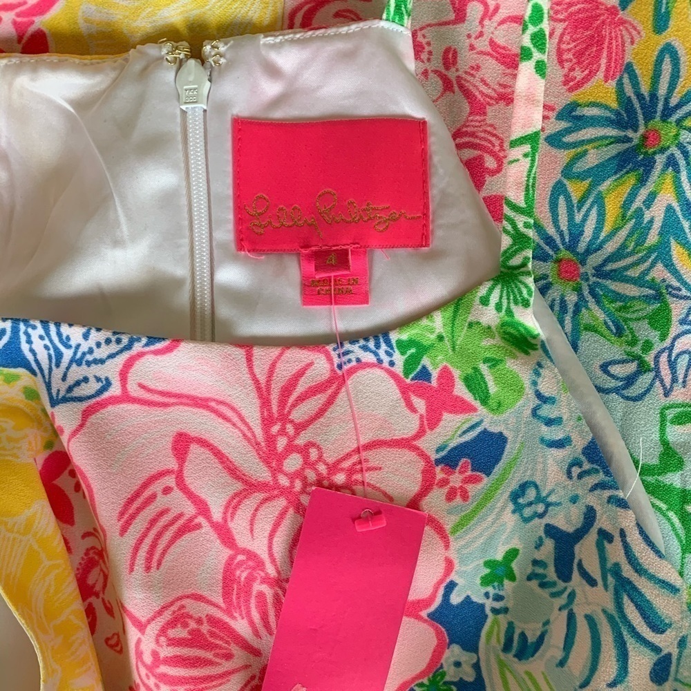 Lilly Pulitzer Pearl Romper Multi Cheek - Picture 8 of 11